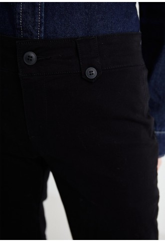 ONLY ONLSTELLA FLARED PANT - Trousers - black