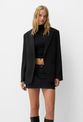 Bershka Basic blazer
