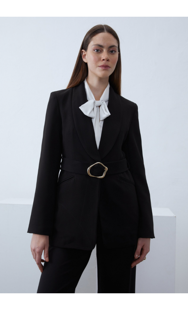 Anna Field Blazer - black