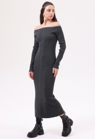 Even&Odd Jumper dress - black