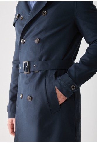 Pier One Trenchcoat - dark blue