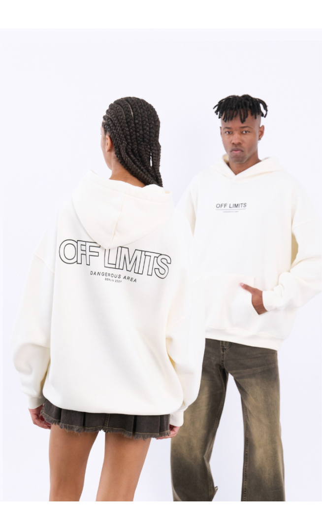 YOURTURN UNISEX - Hoodie - egret