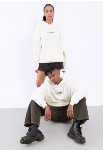 YOURTURN UNISEX - Hoodie - egret