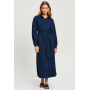 WILLA AZTEC - Shirt dress - navy blue