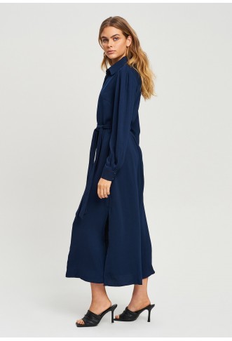 WILLA AZTEC - Shirt dress - navy blue