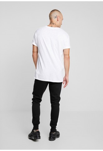 Brave Soul GLIMCO - Tracksuit bottoms - black/white