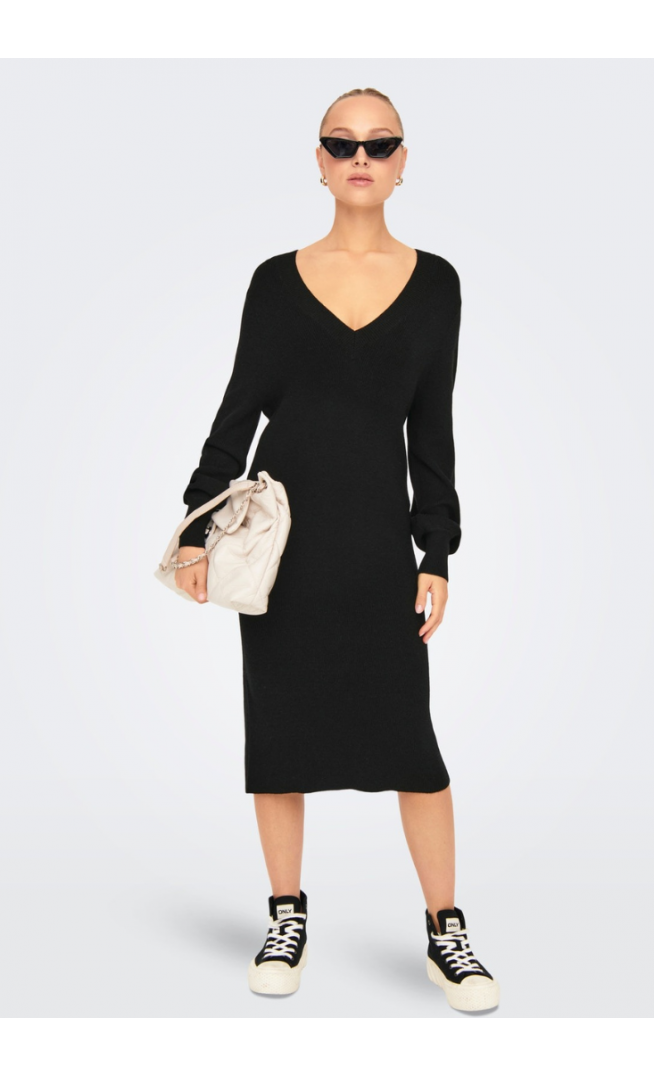 ONLY ONLKATIA Midi dress -Black
