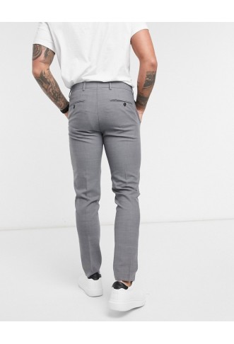 Jack and Jones suit trouser in slim fit light grey