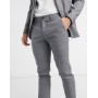 Jack and Jones suit trouser in slim fit light grey