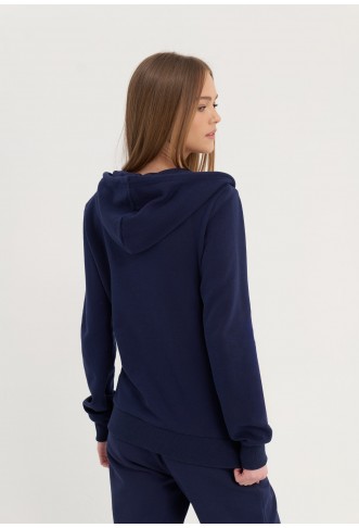 Even&Odd Zip-up sweatshirt - dark blue