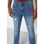 Denim Project Pre-owned Slim fit jeans - raw denim