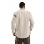 ONLY & SONS cord shirt in beige