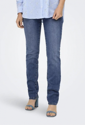 OnlY Mid Slim Dark Blue Jeans