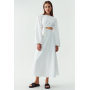 CALLI BECKAH MIDI - Day dress - white