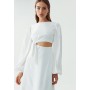CALLI BECKAH MIDI - Day dress - white