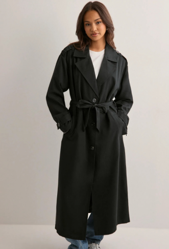 ONLLINE LONG TRENCHCOAT
