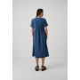 ONLY MIDI DRESS - medium blue denim
