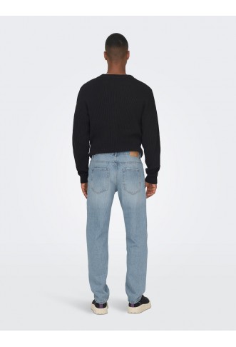 Only & Sons Regular Jeans in Blue Denim