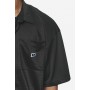 Zeno Boxy Shirt Black Baby Blue