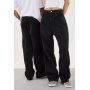 YOURTURN UNISEX - Baggy Jeans - black denim