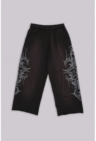 Black Baggy Blade Joggers