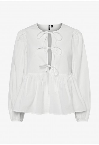 Pieces PCJOLLY O-NECK TIE - Blouse