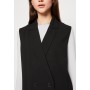 JDY LONG WAISTCOAT - Waistcoat - black