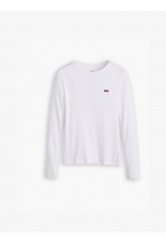 Levi's® White  Essential Long Sleeve T-Shirt