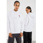 YOURTURN UNISEX - Hoodie - white