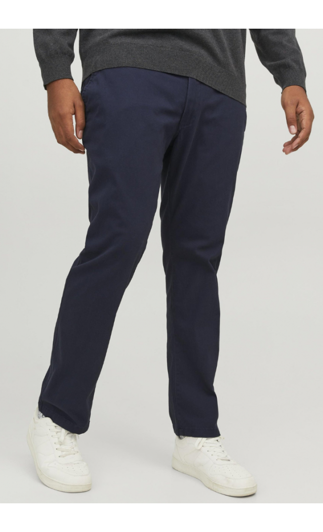 Jack & Jones Pants - Chinos - navy blazer