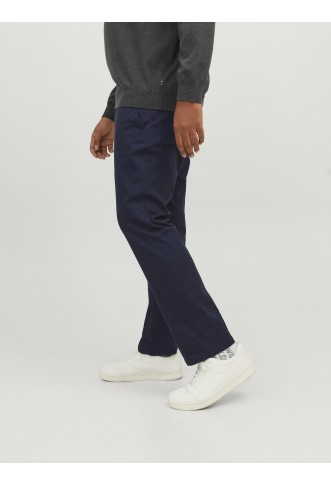 Jack & Jones Pants - Chinos - navy blazer