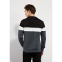 Pier One Sweatshirt - forged iron/white/black