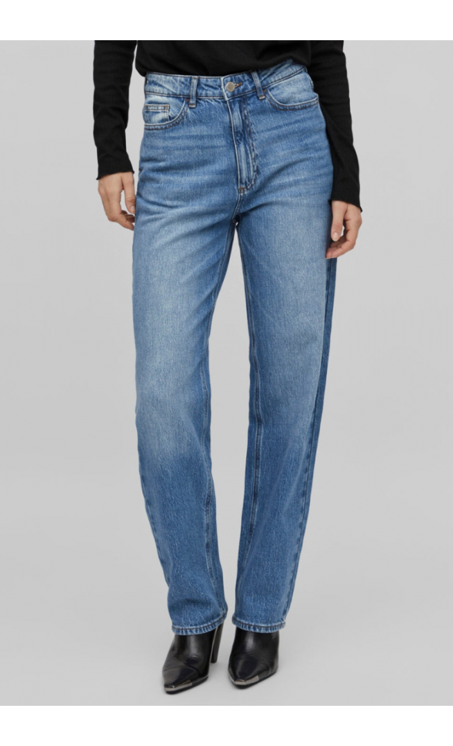 VIKELLY Jeans - Medium Blue Denim