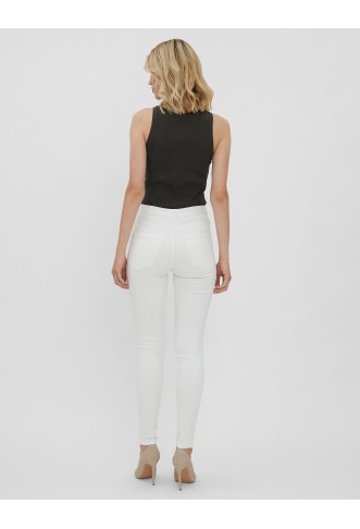 Vero Moda  - Skinny jeans - White