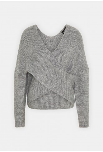 Even&Odd Jumper - mid grey melange