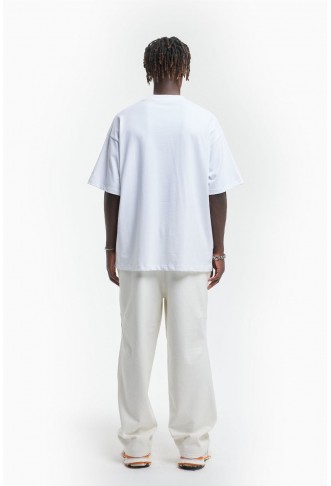 Aves White Rhinestone T-shirt