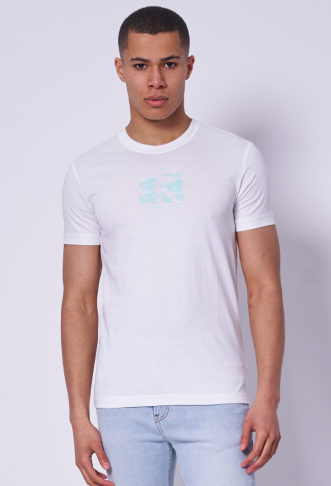 White cotton T-shirt CALVIN...