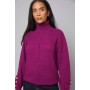 Wallis Rib Panel Button Sleeve Jumper