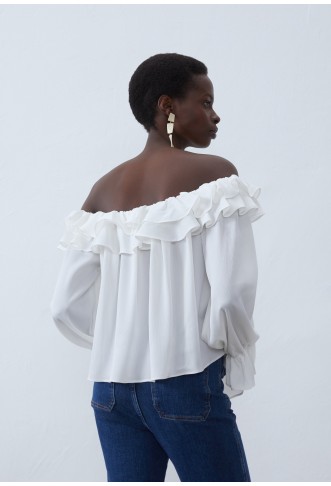 Anna Field Blouse - white