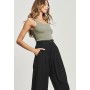 WILLA RIA - Trousers - black