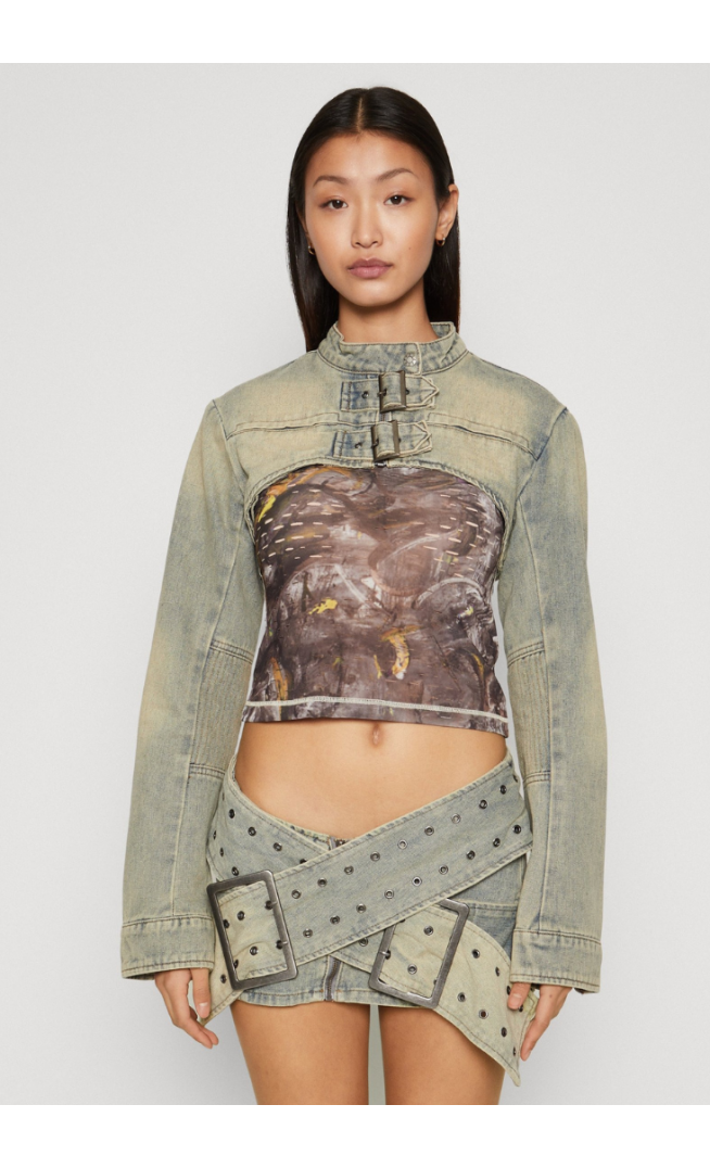 Jaded London ULTRA CROPPED JACKET