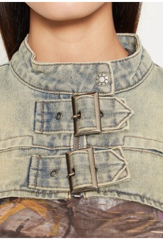 Jaded London ULTRA CROPPED JACKET