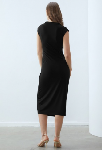 Anna Field Jersey dress - black