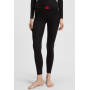 Thermal leggings with red logo label