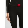 Thermal leggings with red logo label