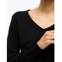 Vila KNIT TOP - Black