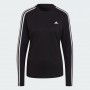 Essentials 3-Stripes Long Sleeve Top