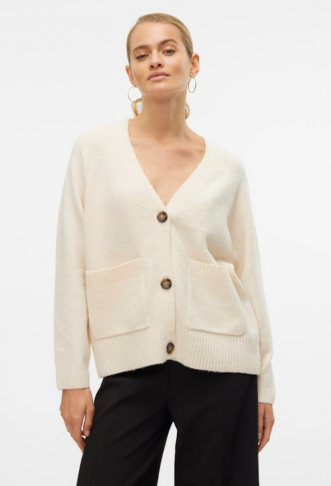 Vero Moda Off-white Cardigan