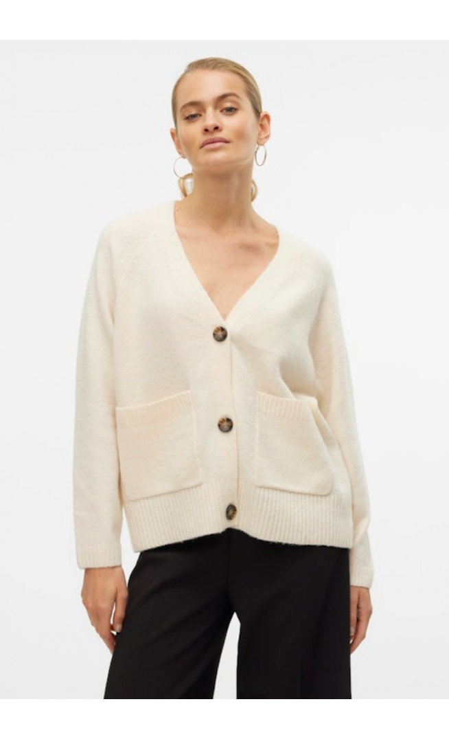 Vero Moda Off-white Cardigan