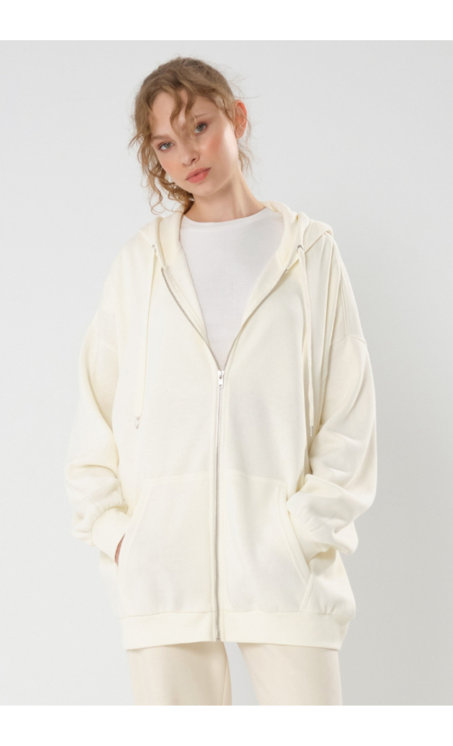 Even&Odd Hoodie - off-white